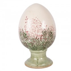 Ceramiczne Jajo Ozdobne 1G Clayre & Eef