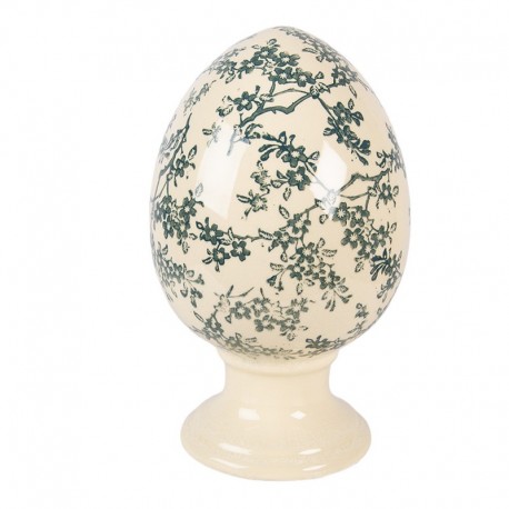 Ceramiczne Jajo Ozdobne 1I Clayre & Eef