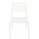 Białe Krzesło Metalowe J-Line