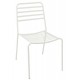 Białe Krzesło Metalowe J-Line