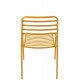 Żółte Krzesło Metalowe J-Line