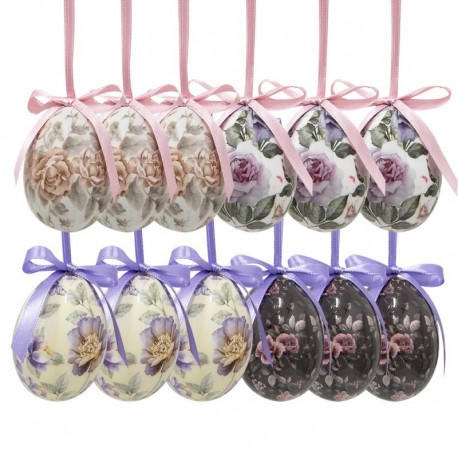 Zawieszki Wielkanocne Jajka 12 szt. A Clayre & Eef