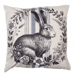 Poszewka Na Poduszkę Dekoracyjną z Zającem B Clayre & Eef