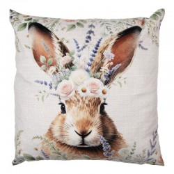 Poszewka Na Poduszkę Dekoracyjną z Królikiem Clayre & Eef