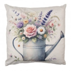 Poszewka Dekoracyjna Kwiaty w Konewce Clayre & Eef