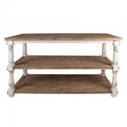 Stół Prowansalski z Półkami A Clayre & Eef