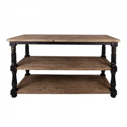 Stół Prowansalski z Półkami B Clayre & Eef