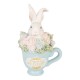Figurka Ozdobna Królik Pastelowa Wielkanoc C Clayre & Eef Clayre & Eef