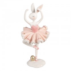 Figurka Ozdobna Królik Pastelowa Wielkanoc E Clayre & Eef