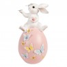 Figurka Ozdobna Królik Pastelowa Wielkanoc F Clayre & Eef
