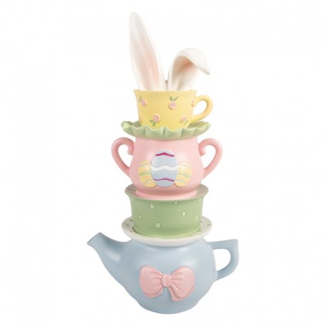 Figurka Ozdobna Królik Pastelowa Wielkanoc K Clayre & Eef