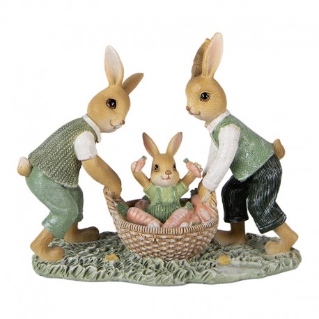 Dekoracja Na Wielkanoc Zające F Clayre & Eef