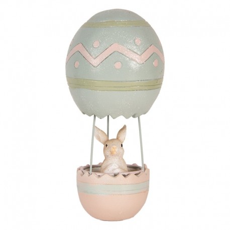 Figurka Ozdobna Królik Pastelowa Wielkanoc 1A Clayre & Eef