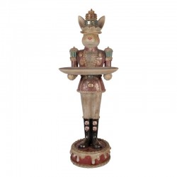 Wysoka Figura Zająca z Tacą 119 cm Clayre & Eef