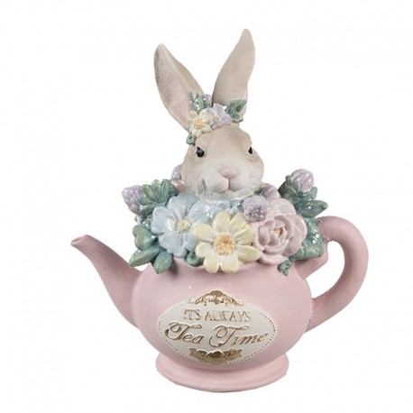 Figurka Ozdobna Królik Pastelowa Wielkanoc 1C Clayre & Eef