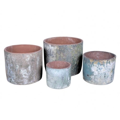 Donice Belldeco Garden Old Antic Green 1 kpl. 4 szt.