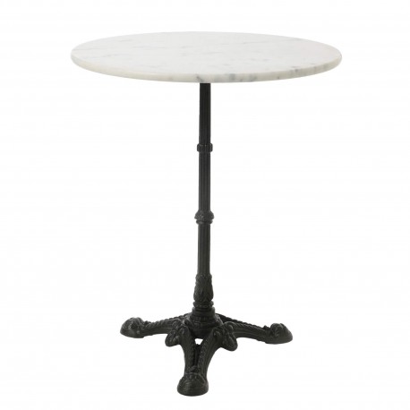 Stolik z Marmurowym Blatem B