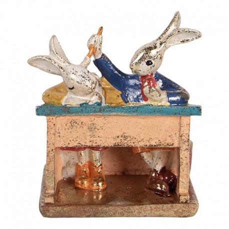 Dekoracja Wielkanocna Króliki B Clayre & Eef