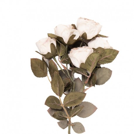 Sztuczne Róże Gałązka 43 cm A Clayre & Eef