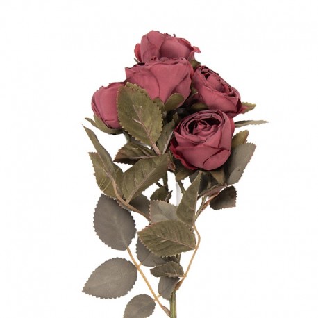 Sztuczne Róże Gałązka 43 cm C Clayre & Eef