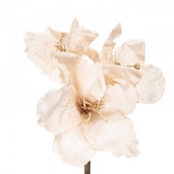 Sztuczny Hibiskus Gałązka 65 cm A Clayre & Eef