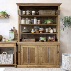 Brązowy Kredens Chic Antique Marsylia