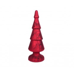 Szklana Choinka Belldeco Red Bosco Velvet 3A