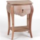 Brązowy Stolik Nocny Prowansalski Lilo