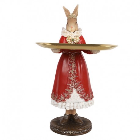 Figurka Zająca z Tacką B Clayre & Eef