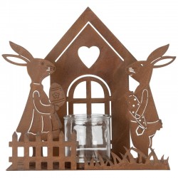 Świecznik Wielkanocny Na Tealight Clayre & Eef