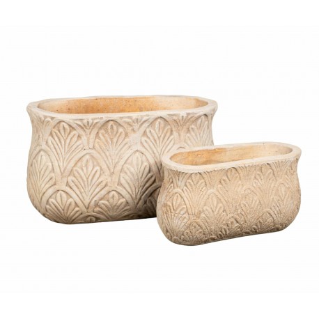 Korytka Belldeco Garden Old Antique Chocolate kpl. 2 szt.