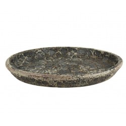 Talerz Ozdobny Belldeco Garden Old Black A