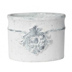 Białe Osłonki Na Doniczki Belldeco B