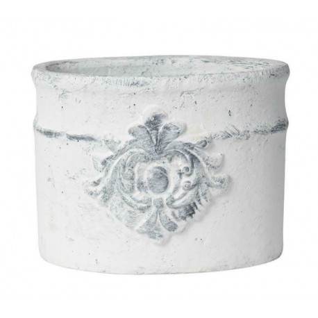 Białe Osłonki Na Doniczki Belldeco B