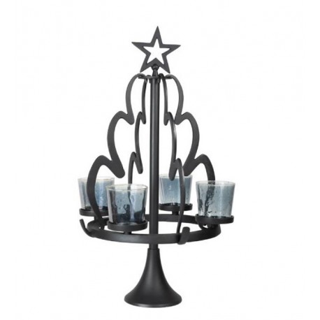 Świecznik Choinka Belldeco Nero L 73 cm