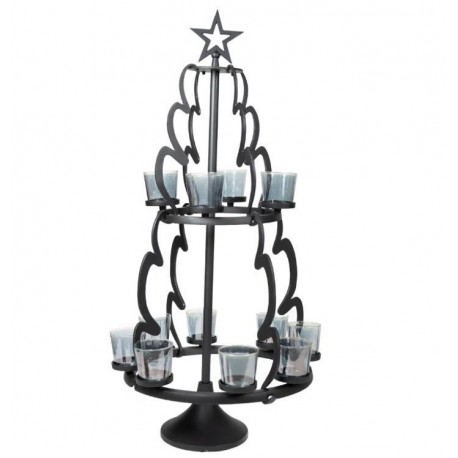 Świecznik Choinka Belldeco Nero XL 122 cm