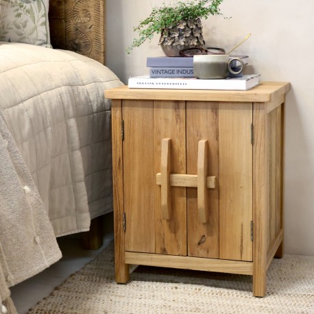 Szafka z Drewna z Recyklingu Chic Antique