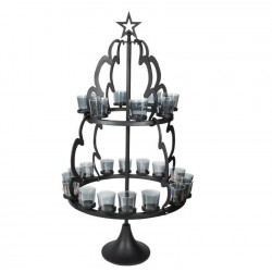 Świecznik Choinka Belldeco Nero XXL 153 cm