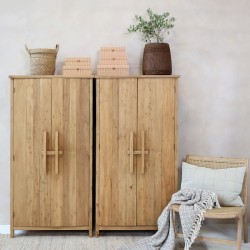 Drewniana Szafa Rustykalna Chic Antique