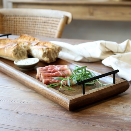 Metalowa Taca z Lustrem Chic Antique