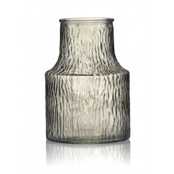 Szklany Wazon Aluro Soho Szary