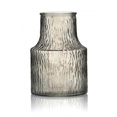Szklany Wazon Aluro Soho Szary