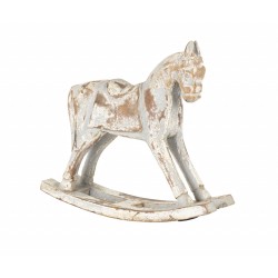 Figurka Konik Na Biegunach Belldeco Wood Old