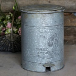 Metalowy Kosz Na Śmieci Provence Chic