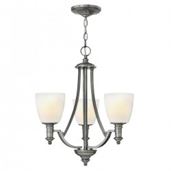 Żyrandol Truman - 3 źródła światła - Antyczny nikiel