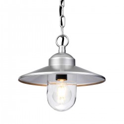 Latarnia wisząca Klampenborg - 1 źródło światła - Srebrny