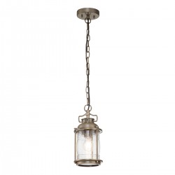 Mała latarnia wisząca Ashland Bay - 1 źródło światła - Oksydowany brąz
