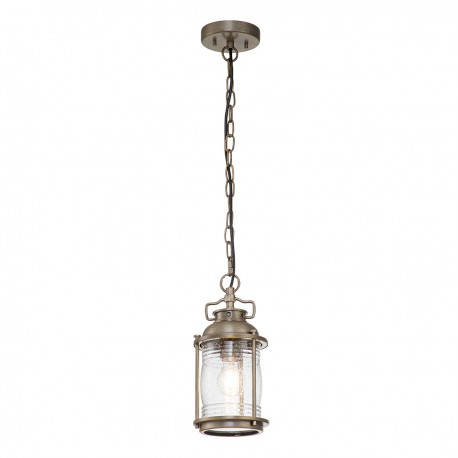 Mała latarnia wisząca Ashland Bay - 1 źródło światła - Oksydowany brąz