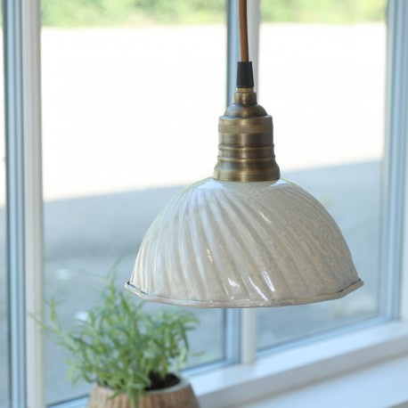 Lampa Wisząca Retro Chic Antique Lunel Szara A