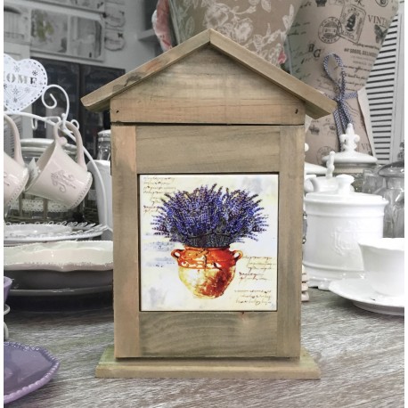 Szafka Na Klucze z Lawendą 2